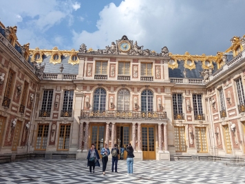 Palace of Versailles entrance Paris landmarks