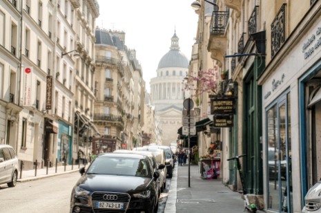Pantheon views Paris solo female traveler